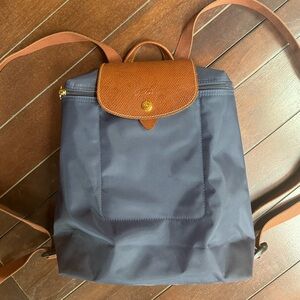 Longchamp Le Pliage Nylon Canvas Backpack